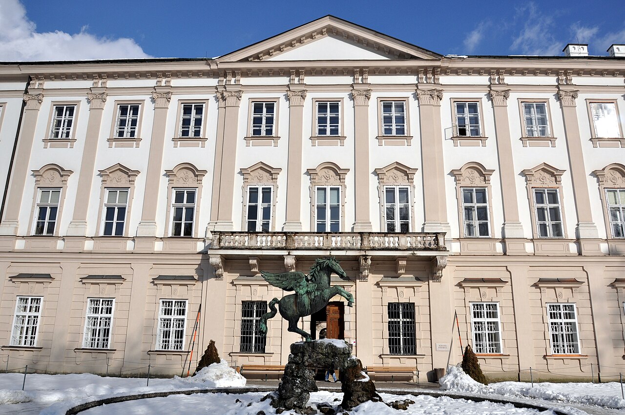The west facade of Mirabell Palace (Commons category